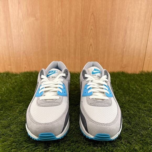 Nike Air Max 90 Blue Lightning Sneakers DM0029-019 Men\'s Sz 6.5 / Women\'s Sz 8